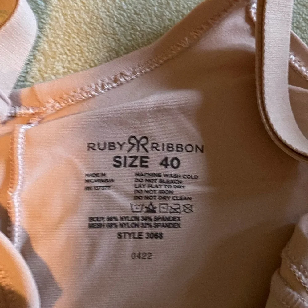 Ruby Ribbon Light blush Shapewear Camisole - Picture 4 of 4